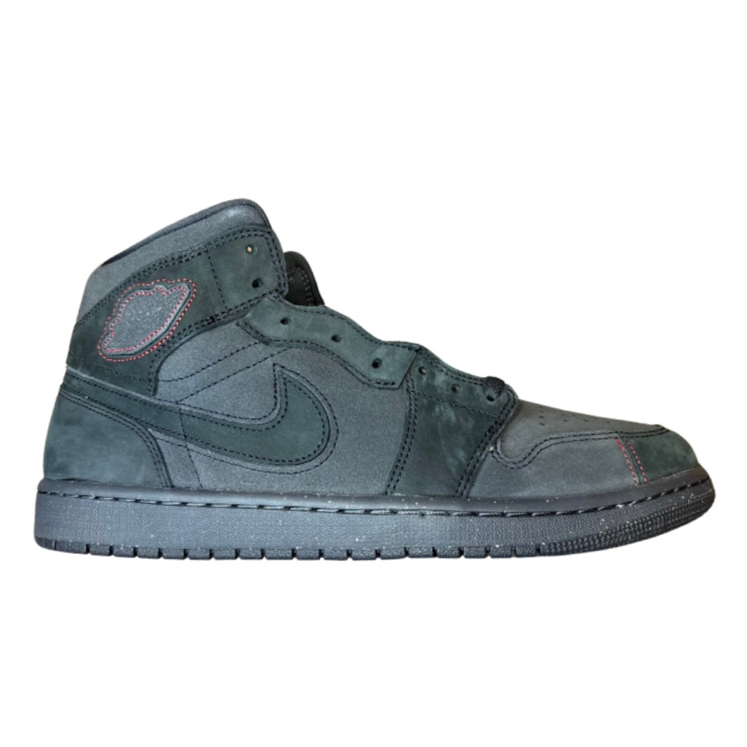 JORDAN 1 MID SE CRAFT 'DARK SMOKE RED'