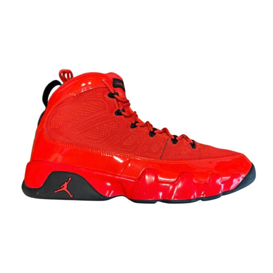 JORDAN 9 RETRO 'CHILE RED' (SLIGHTLY USED)