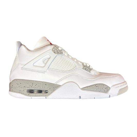 JORDAN 4 RETRO 'WHITE OREO' (SLIGHTLY USED)