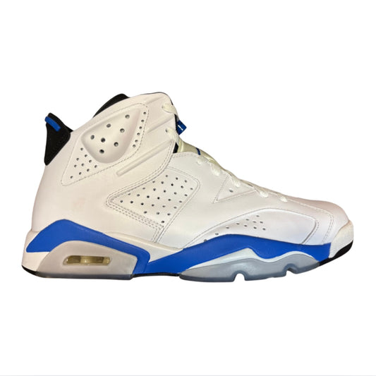 JORDAN 6 RETRO 'SPORT BLUE' 2014 (SLIGHTLY USED)