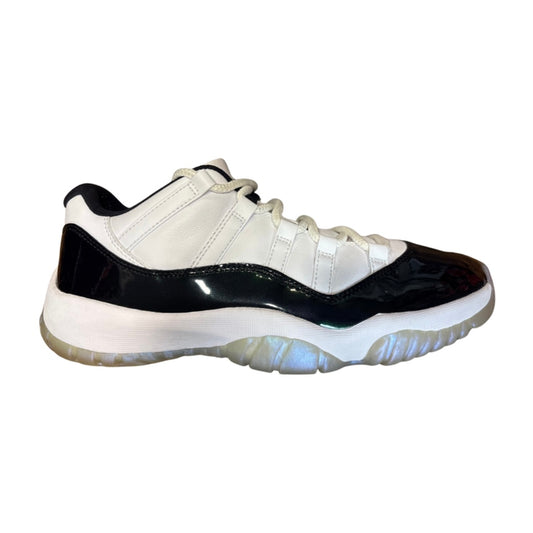 JORDAN 11 RETRO LOW 'EMERALD' (SLIGHTLY USED)