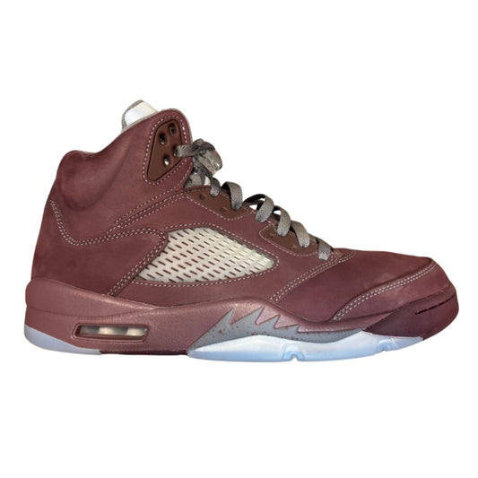 JORDAN 5 RETRO SE 'BURGUNDY' 2023 (SLIGHTLY USED)