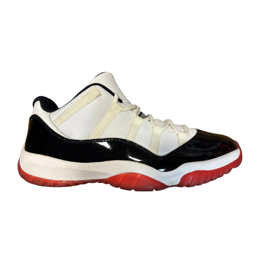 JORDAN 11 RETRO LOW 'CONCORD-BRED' (SLIGHTLY USED/REP BOX)