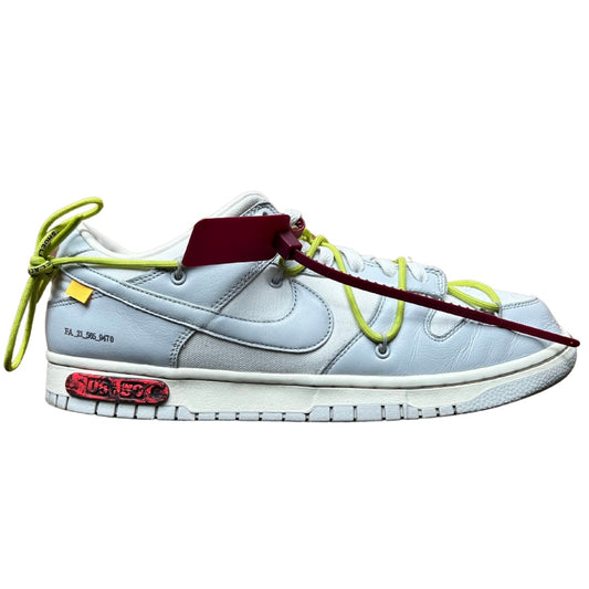 OFF-WHITE X DUNK LOW 'LOT 08 OF 50' (SLIGHTLY USED)